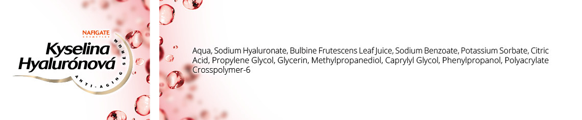 Hyaluron Anti-Aging 15 ml zloženie